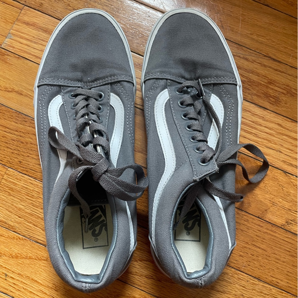 Gray Vans Old Skool Sneakers